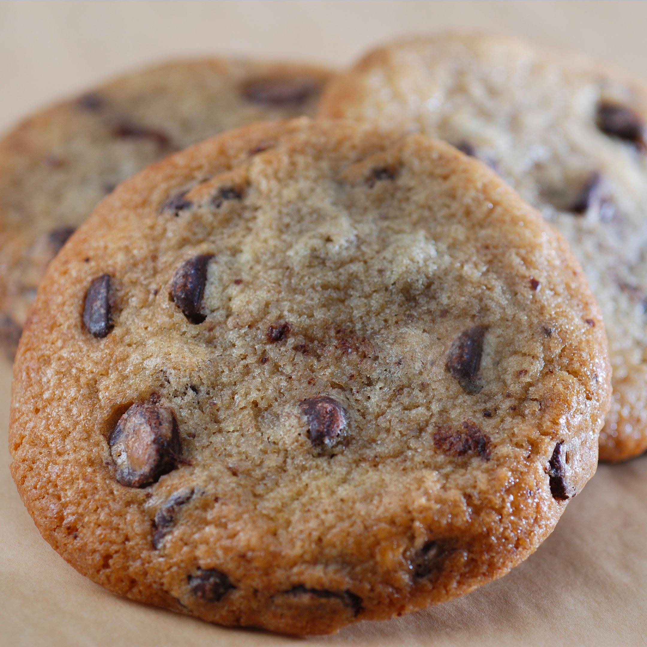 Poppie's Dough Gourmet Quadruple Chocolate Chip and Chocolate Chunk Brownies 4 - 1/4 Sheets/Case