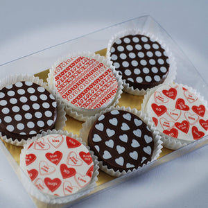 chocolate dipped sandwich cookies 