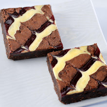 Load image into Gallery viewer, raspberry cheesecake swirl brownie
