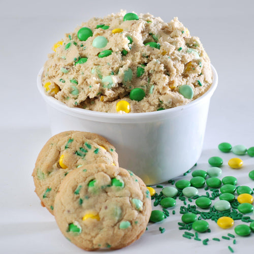 St. Patrick's Day gourmet cookie dough  