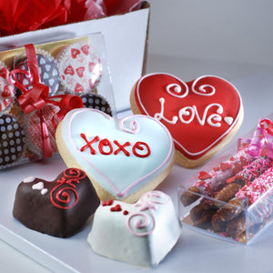 valentine lover's gourmet gift assortment